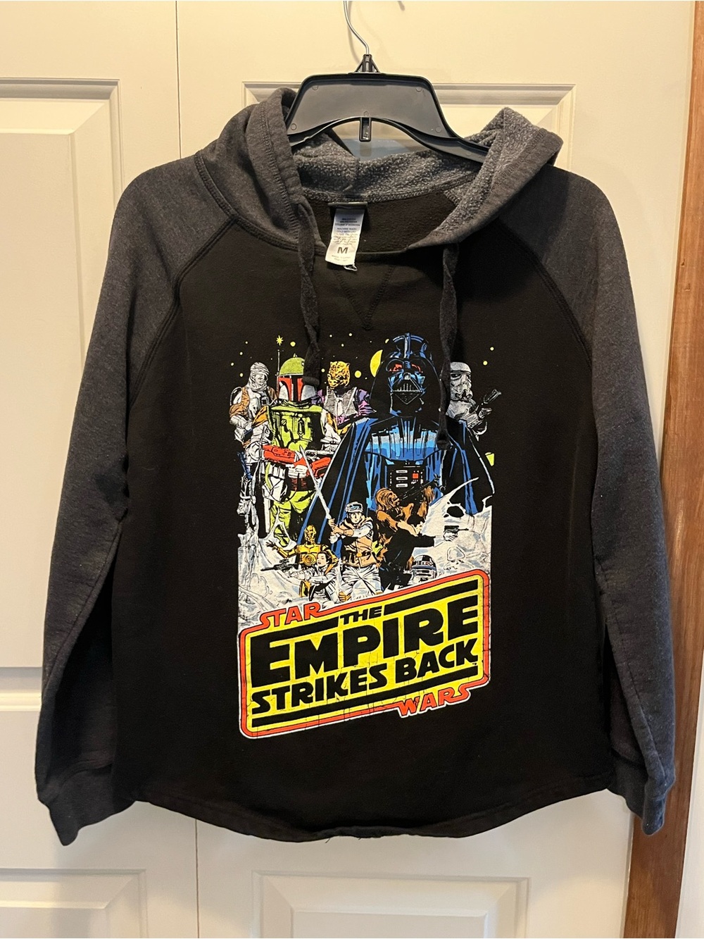 Star Wars Black & Dark Gray The Empire Strikes Back Crewneck Sweatshirt